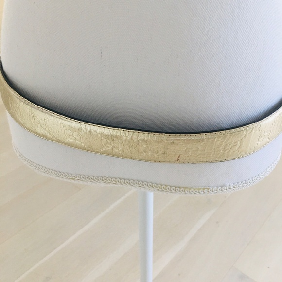 GUCCI WOMEN BELT LEATHER SILVERS SIZE 100 - Picture 8 of 17